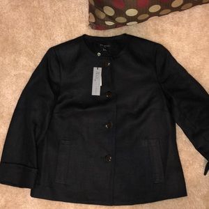 Ladies black coat jacket.